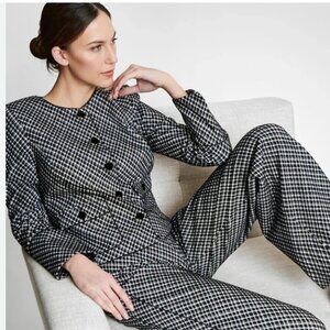 NWT SPANX Ponte Lady Jacket Jacquard